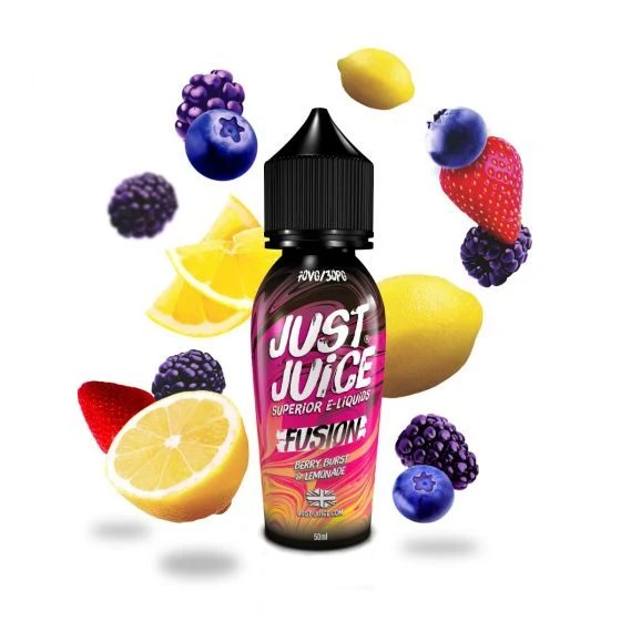 Just Juice Fusion Berry Burst Lemonade - 50ml