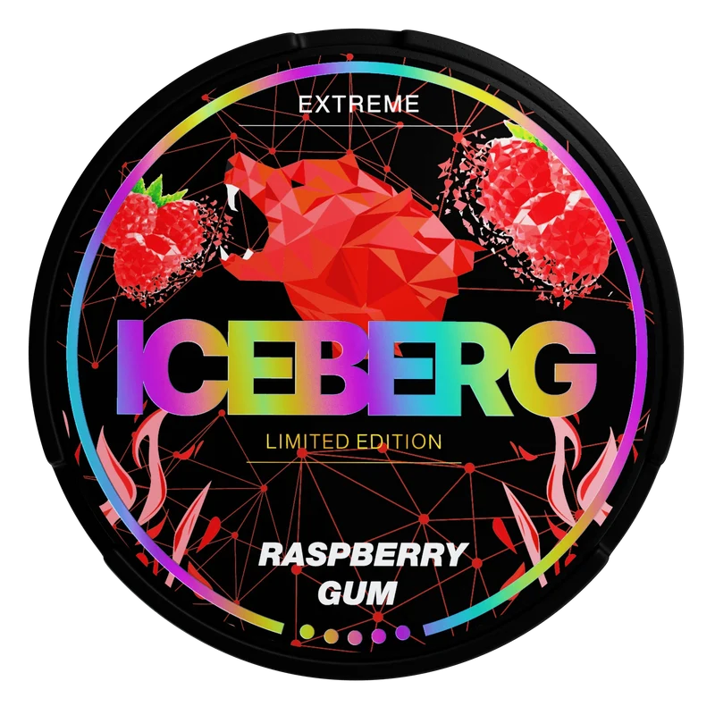 Iceberg Raspberry Gum Snus - 50mg