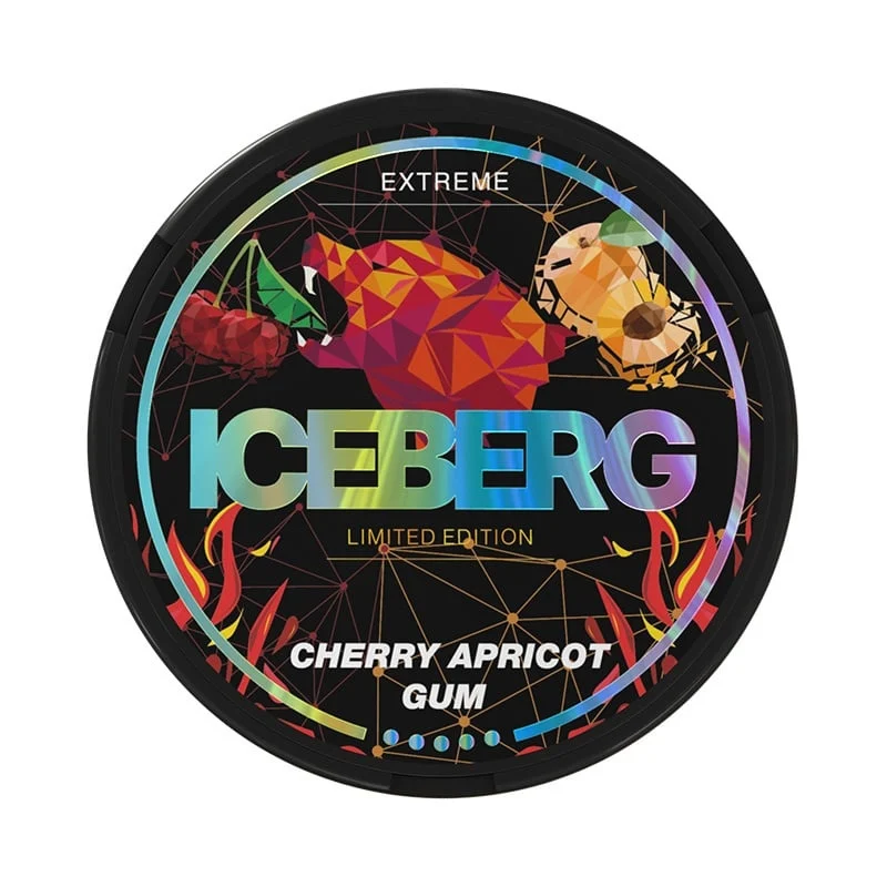 Iceberg Cherry Apricot Gum Snus - 50mg
