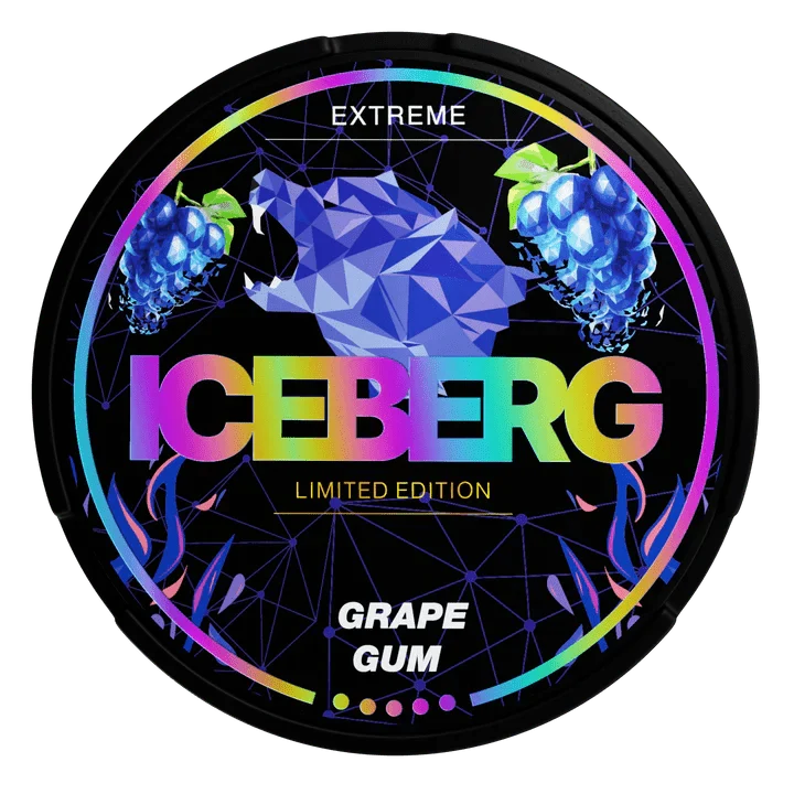 Iceberg Grape Gum Snus - 50mg