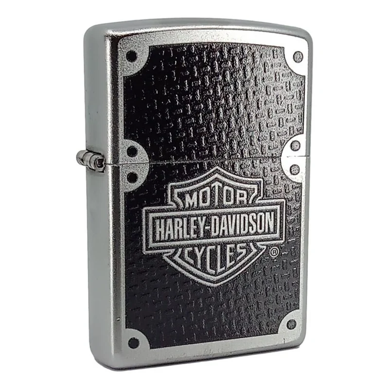 Harley Davidson Carbon Fiber Zippo Lighter