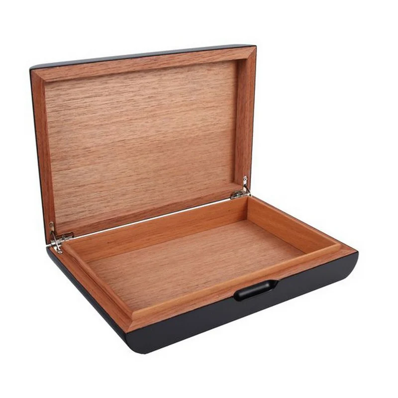 Cigar Humidor i Træ - Night Black