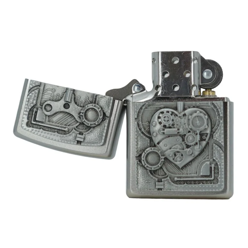 Zippo Lighter Steampunk Heart 3D