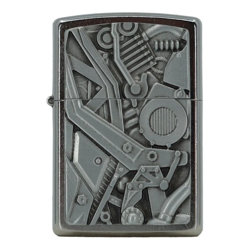 Motorbike Motor Zippo Lighter 3D