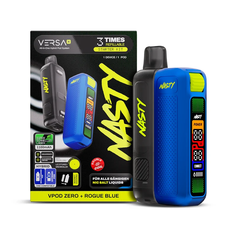 NASTY VERSA X Starter Kit Rouge Blue