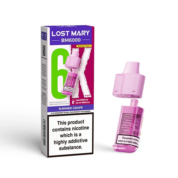 Lost Mary BM6000 Ersatzkartuschen inkl Mundstück