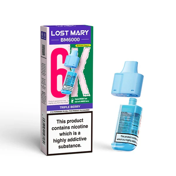 Lost Mary BM6000 Ersatzkartuschen inkl Mundstück