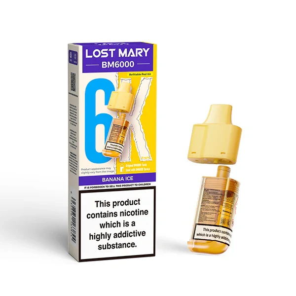 Lost Mary BM6000 Ersatzkartuschen inkl Mundstück