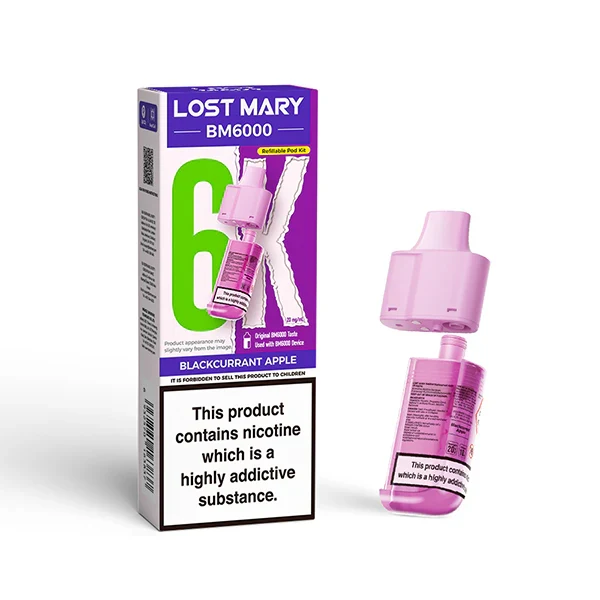 Lost Mary BM6000 Ersatzkartuschen inkl Mundstück