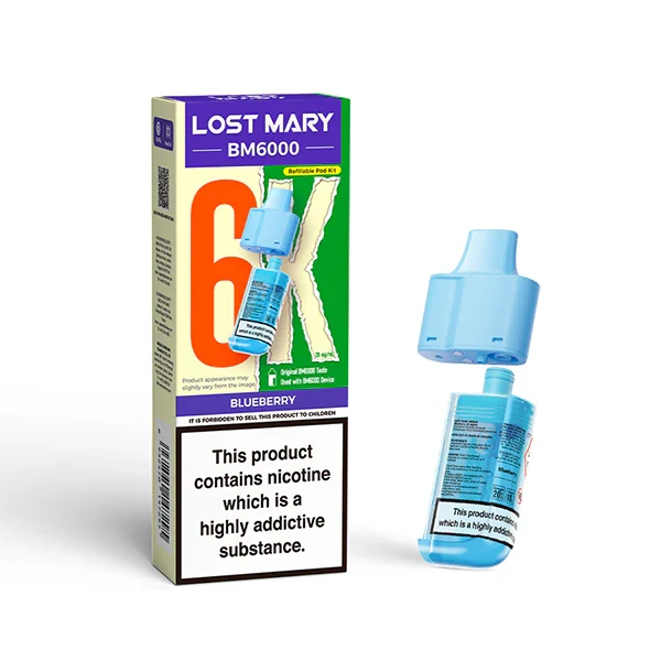 Lost Mary BM6000 Ersatzkartuschen inkl Mundstück