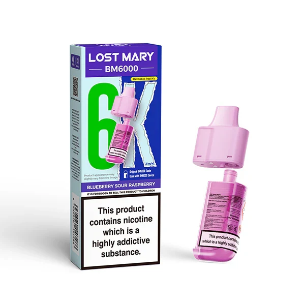 Lost Mary BM6000 Ersatzkartuschen inkl Mundstück