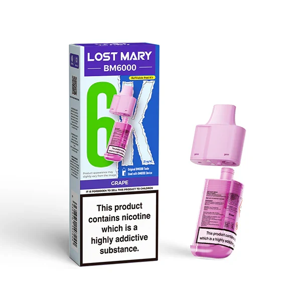 Lost Mary BM6000 Ersatzkartuschen inkl Mundstück