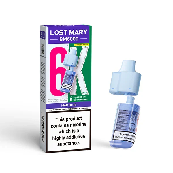 Lost Mary BM6000 Ersatzkartuschen inkl Mundstück