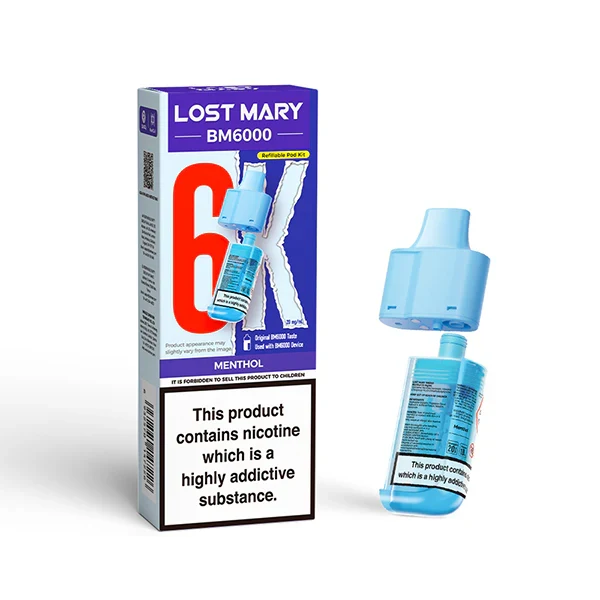 Lost Mary BM6000 Ersatzkartuschen inkl Mundstück