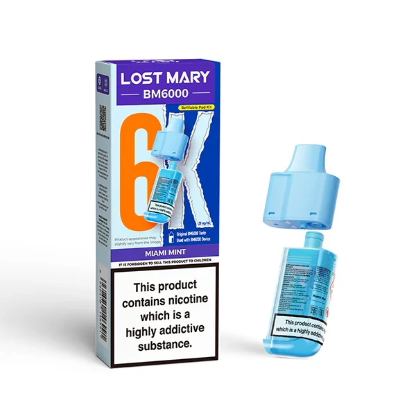 Lost Mary BM6000 Ersatzkartuschen inkl Mundstück