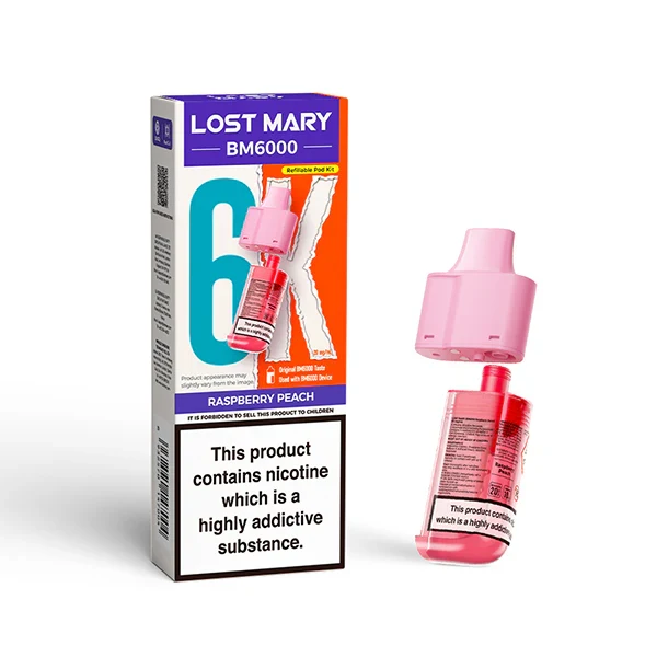 Lost Mary BM6000 Ersatzkartuschen inkl Mundstück