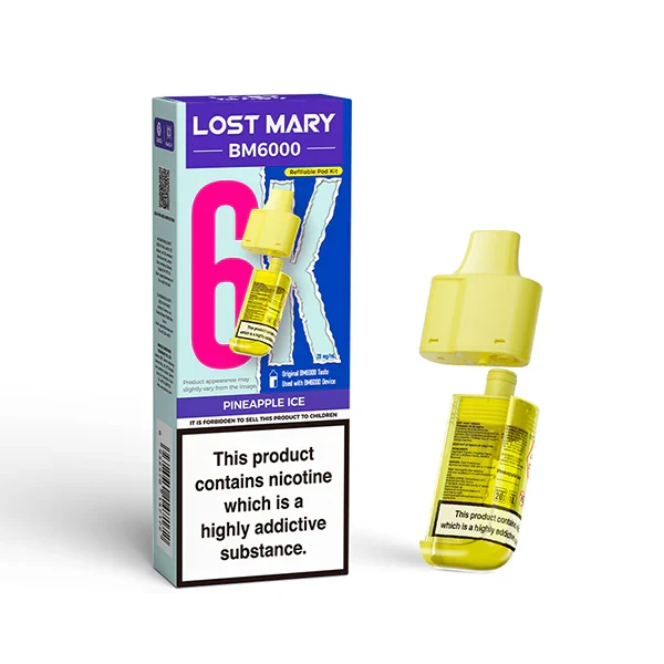 Lost Mary BM6000 Ersatzkartuschen inkl Mundstück