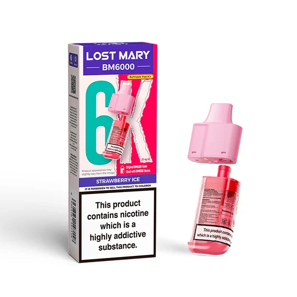 Lost Mary BM6000 Ersatzkartuschen inkl Mundstück