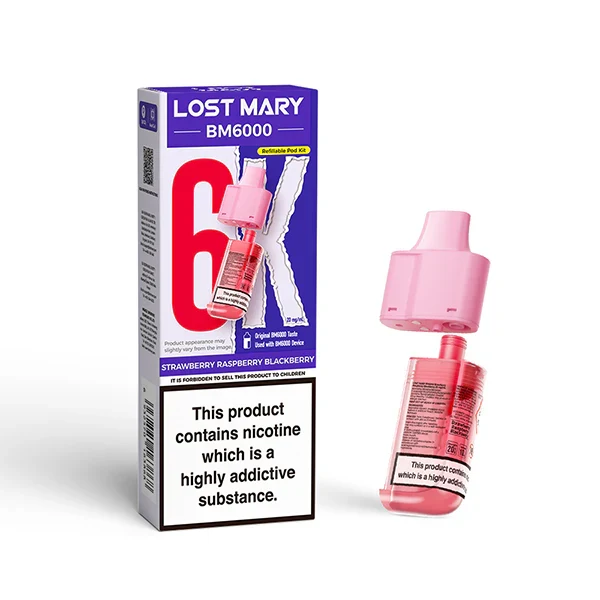 Lost Mary BM6000 Ersatzkartuschen inkl Mundstück