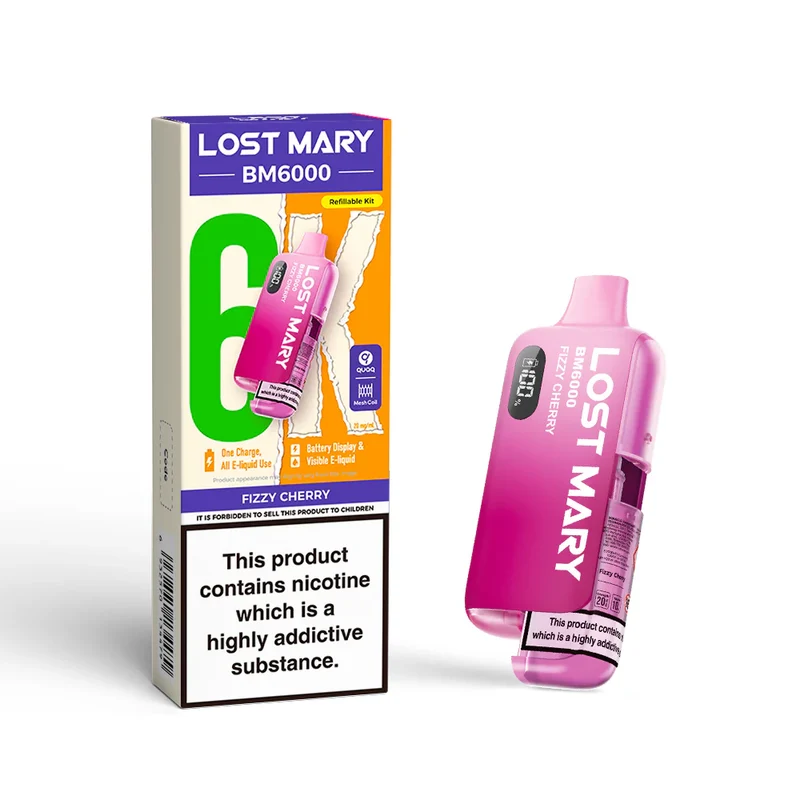 Lost Mary BM6000 - Fizzy Cherry