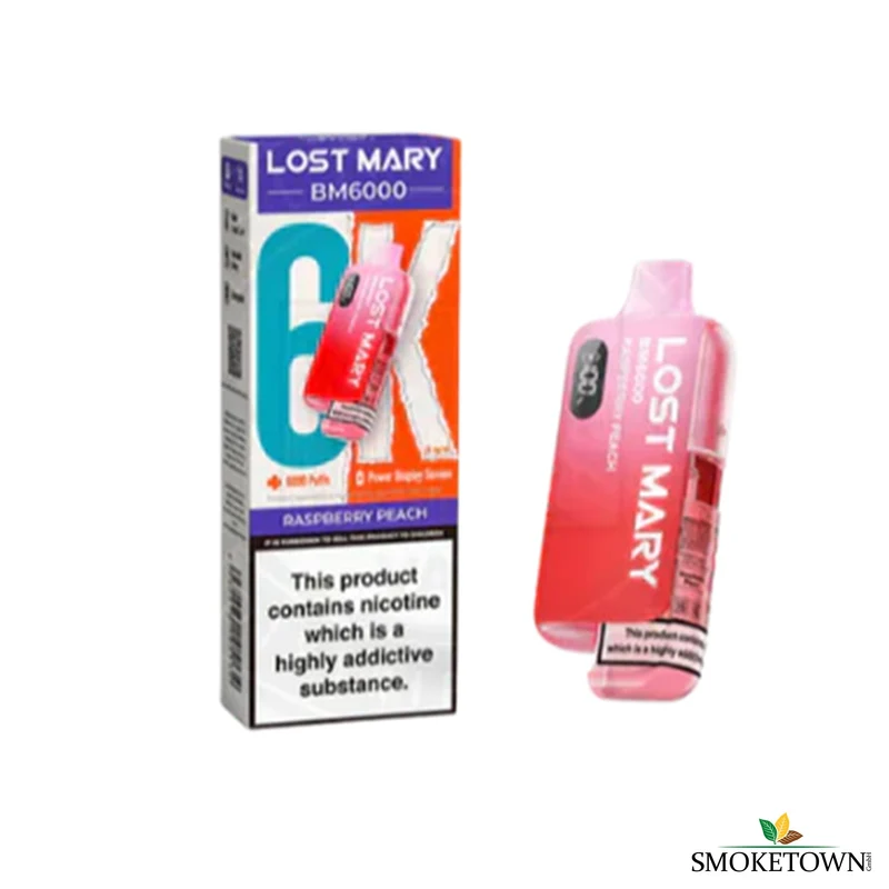 Lost Mary BM6000 - Raspberry Peach