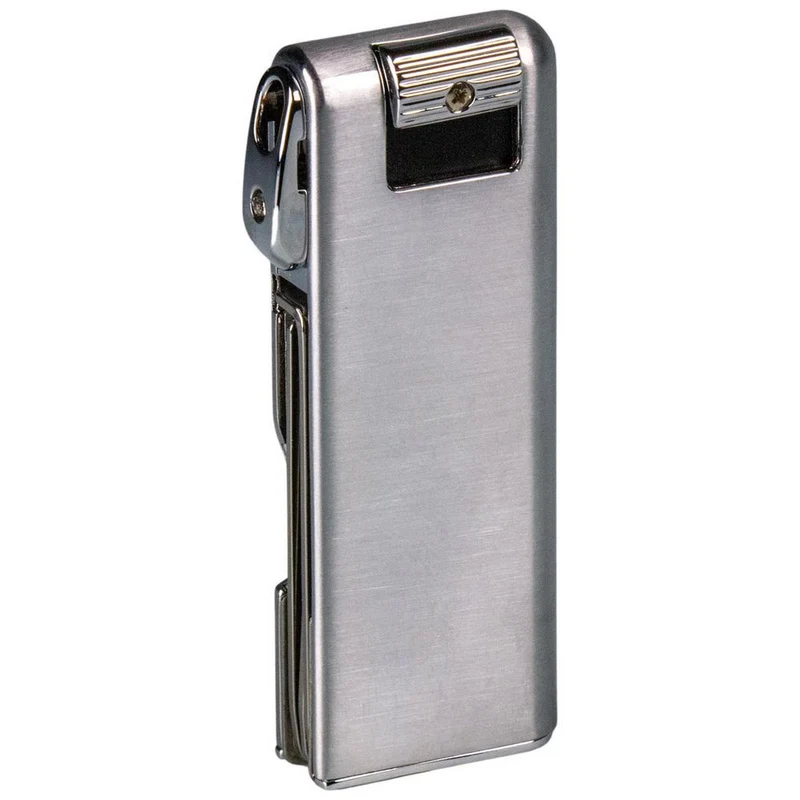 JEAN CLAUDE piezo pibe lighter "Julian" - chrome satin