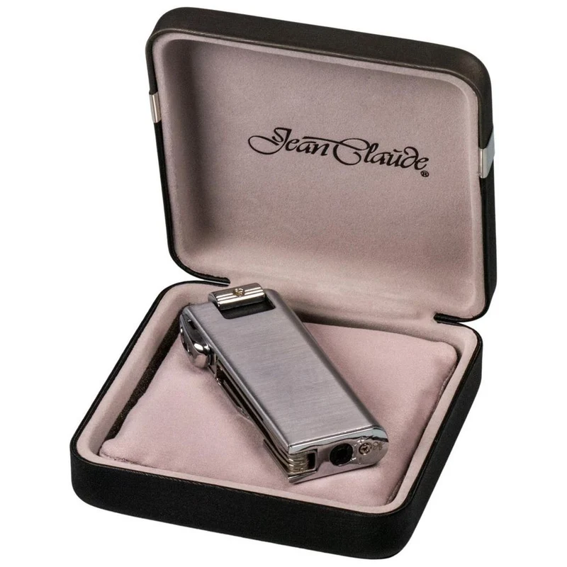 JEAN CLAUDE piezo pibe lighter "Julian" - chrome satin
