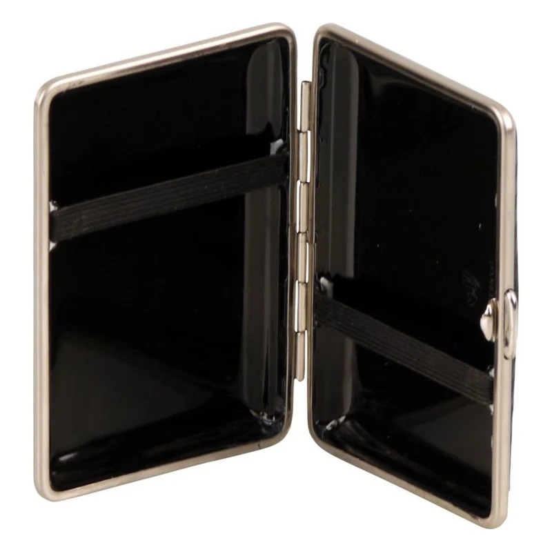Vom Hofe Cigaret Etui - 14 King Size - Sort Carbon