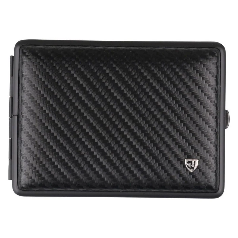 Vom Hofe Cigaret Etui - 18 100S - Sort Carbon