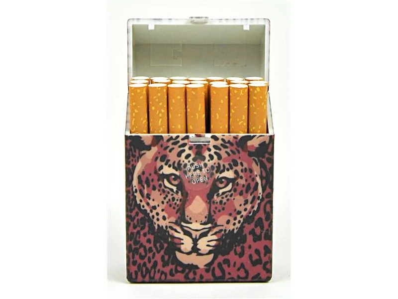 3 Safari Cigaretboxe - 21 King Size - 3 Designs