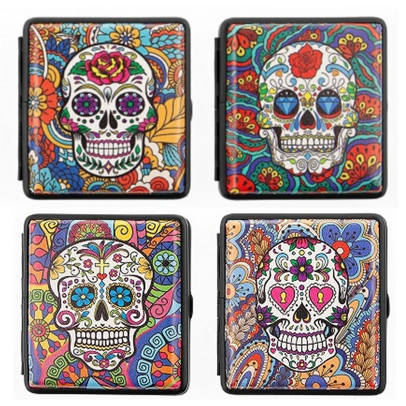 Angelo Funky Totenkopf Cigaretetui til 20 King Size