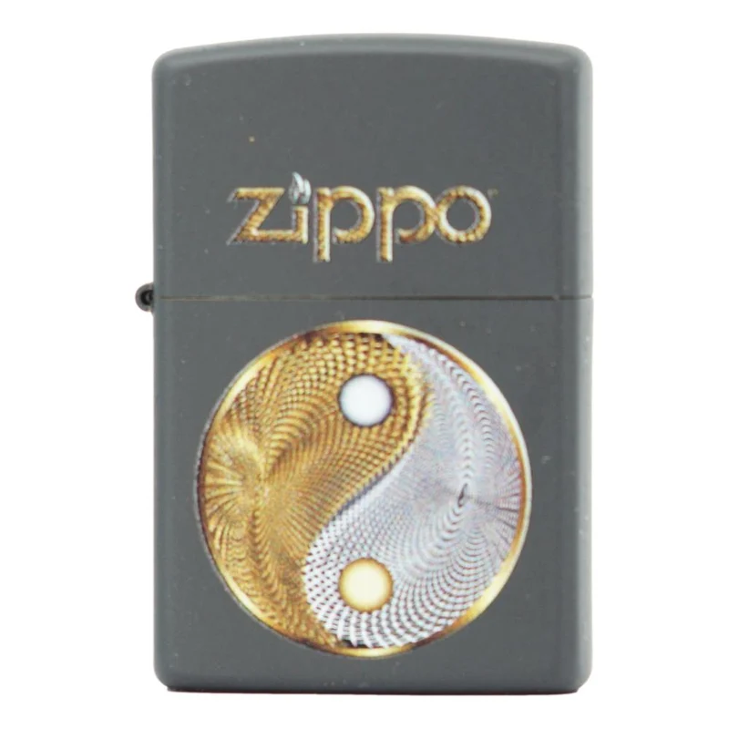 Zippo Lighter Mat Sort - Abstract Ying Yang