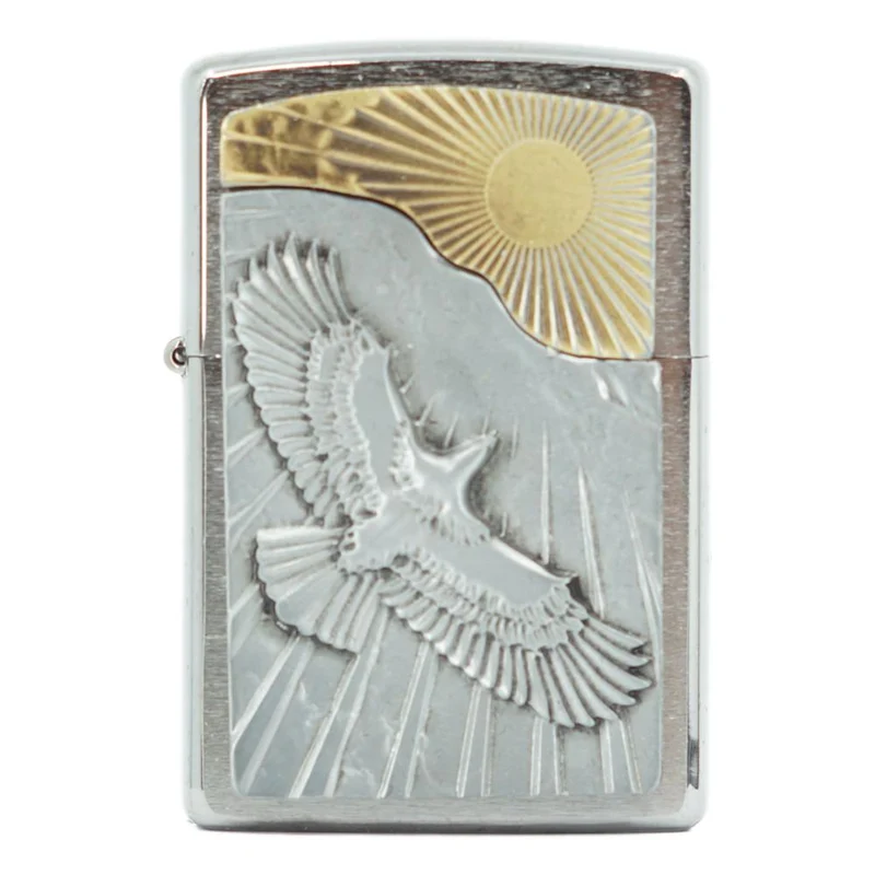Original Zippo Lighter - Eagle Sun Fly