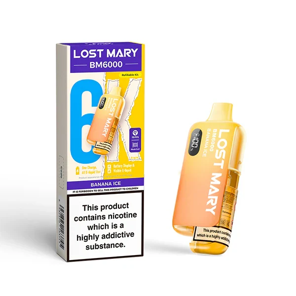 Lost Mary BM6000 - Banana Ice