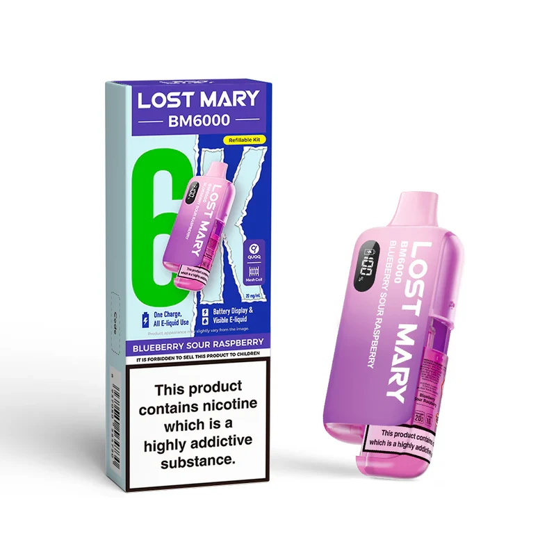 Lost Mary BM6000 - Blueberry Sour Raspberry