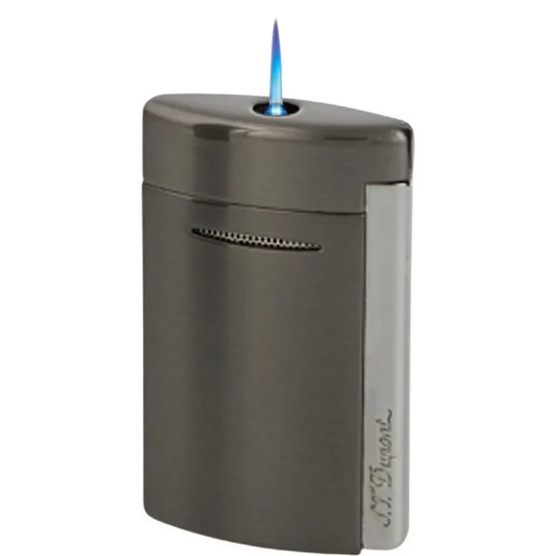 DUPONT MINIJET 3 - Brushed Gunmetal Jet Lighter