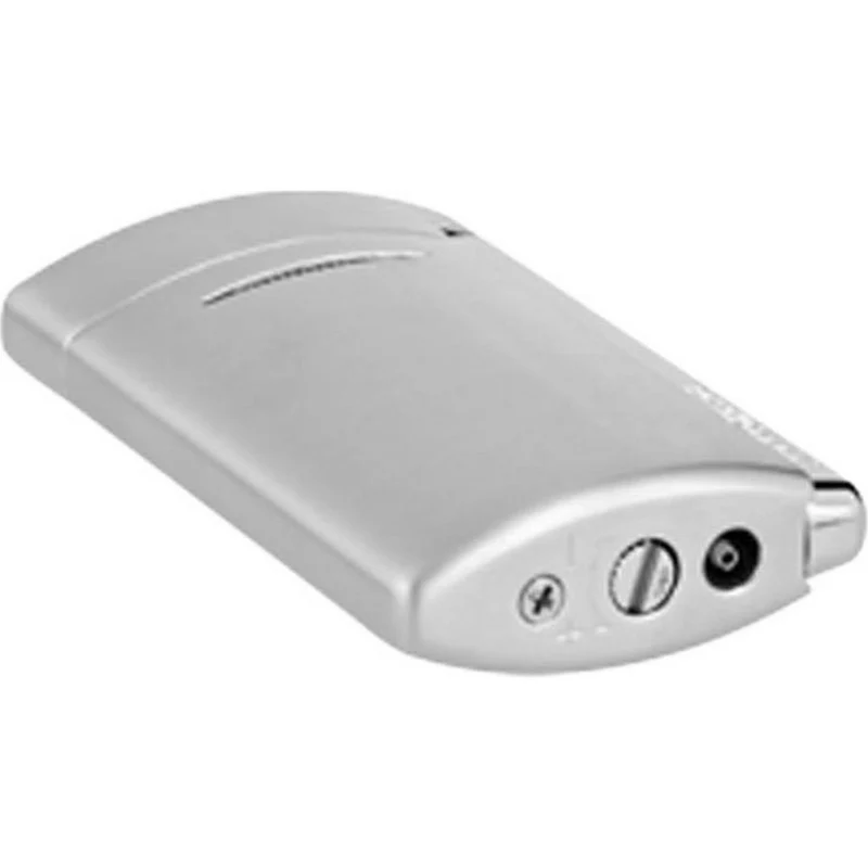 DUPONT MINIJET 3 - Brushed Chrome Jet Lighter