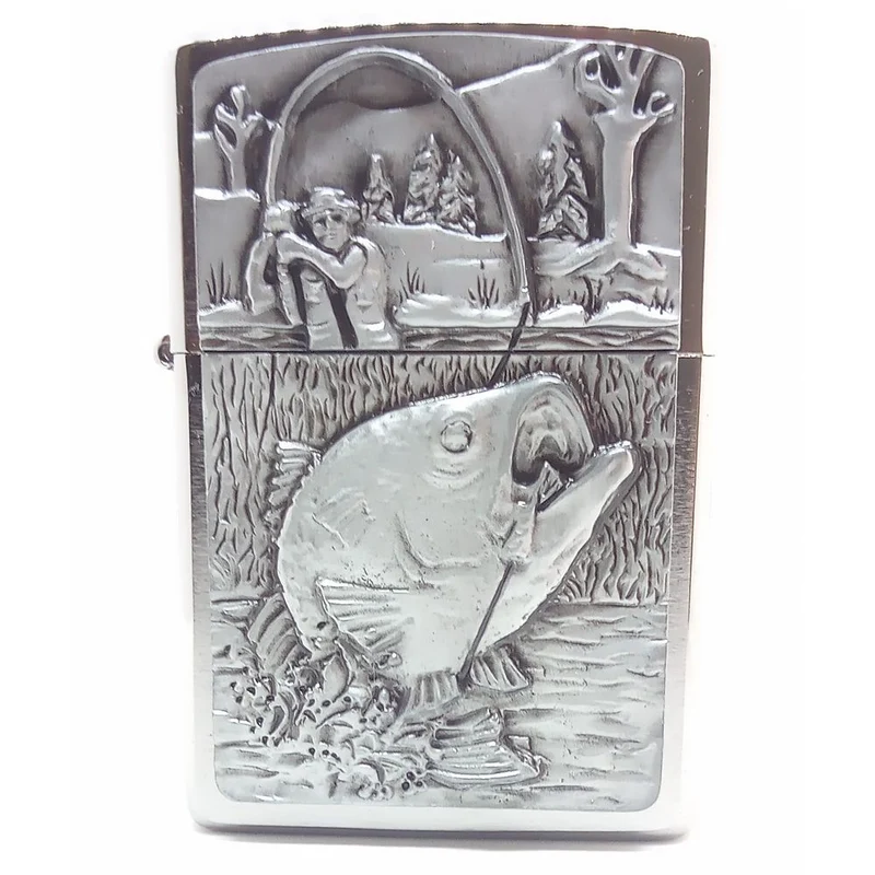 Bass Fishing Zippo Lighter