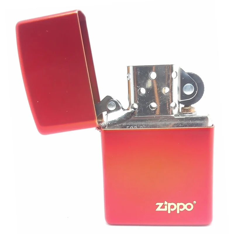 Zippo Lighter - Metallic Red