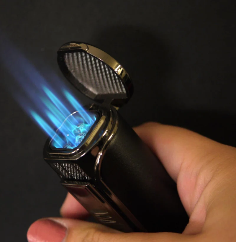 Cigar Lighter PASSATORE "Giant" med 5 Jet Flammer