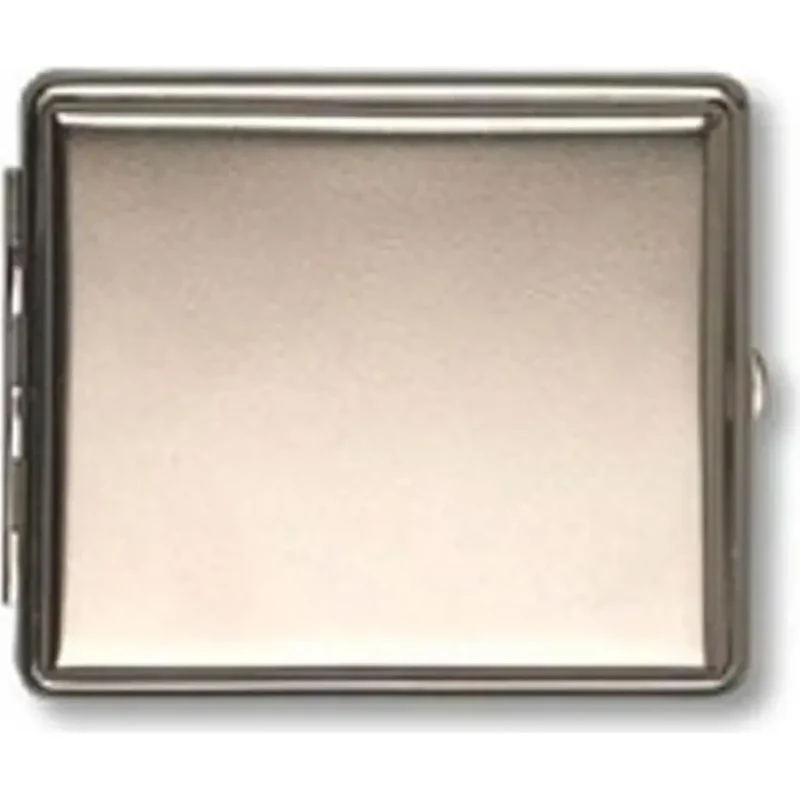 vom Hofe Cigaret Etui - 26 King Size - Mat Chrom