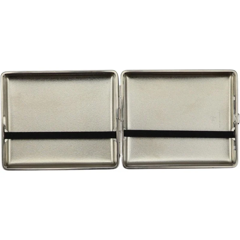 vom Hofe Cigaret Etui - 26 King Size - Mat Chrom