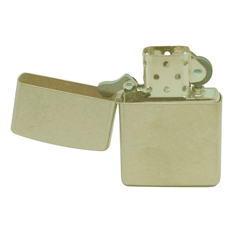 Zippo Lighter Brass Tumbled