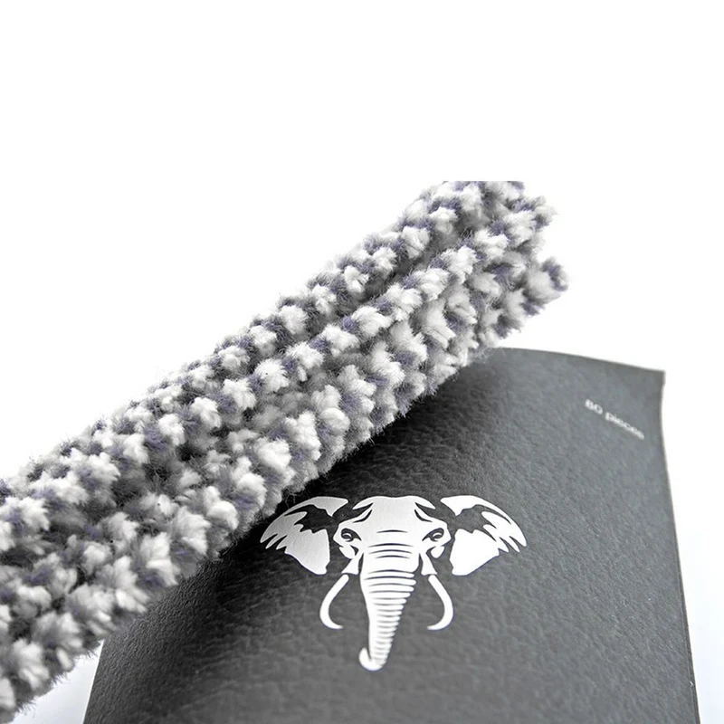 80 stk Whte Elephant 17 cm Piberensere - Stive Børster