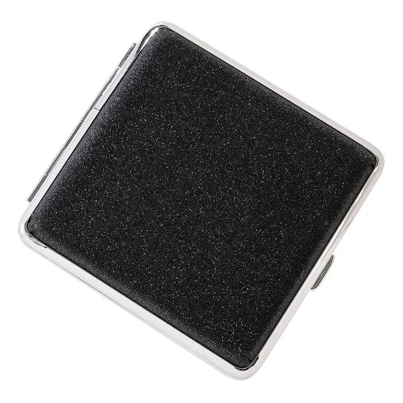Angelo Cigaretetui - 18 King Size - Sort Glitter