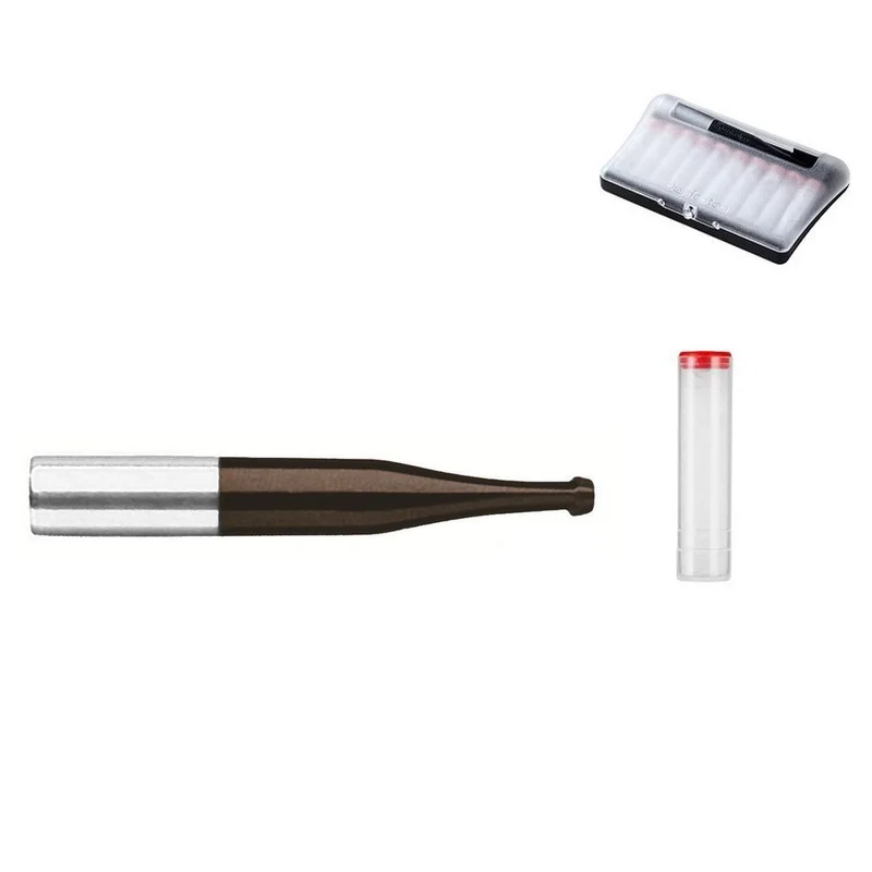 Denicotea Standard Cigaret Holder Sort/Sølv