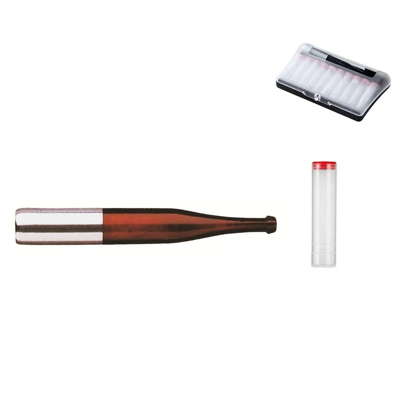 Silberton Standard Cigaret Holder Rav/Sølv Dekor