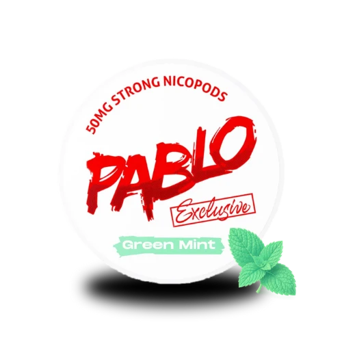 PABLO Snus - Green Mint - 50mg