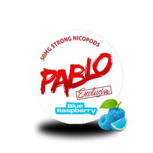 PABLO Snus - Blue Raspberry - 50mg