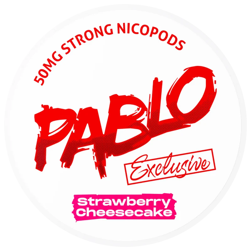 PABLO Snus - Strawberry Cheesecake - 50mg
